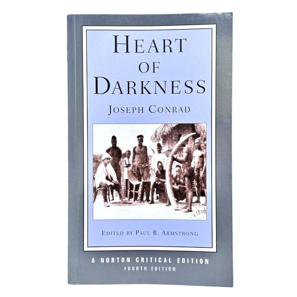 Heart of Darkness by Joseph Conrad. Norton Critical Edition Paperbook Book Novel